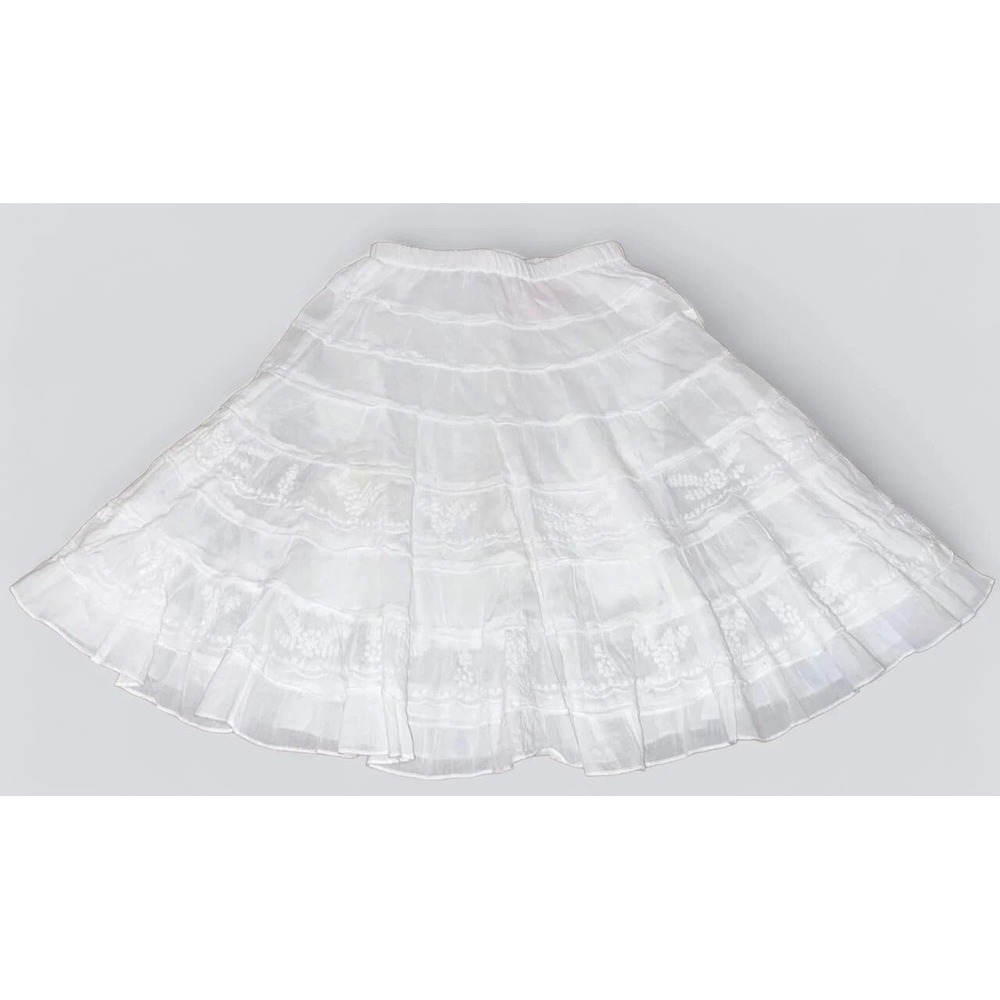 NWT Mimi & Maggie White Sandskipping Twirl Skirt 3T 3 T